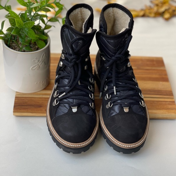 GANNI Edna Suede Ankle lace up boots black Size 39 NEW - Picture 12 of 16